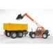 Іграшковий навантажувач JLG 2505 Telehandler з телескопічним ковшем Bruder 02140