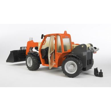 Іграшковий навантажувач JLG 2505 Telehandler з телескопічним ковшем Bruder 02140