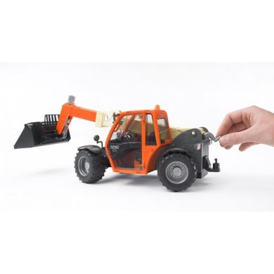 Іграшковий навантажувач JLG 2505 Telehandler з телескопічним ковшем Bruder 02140