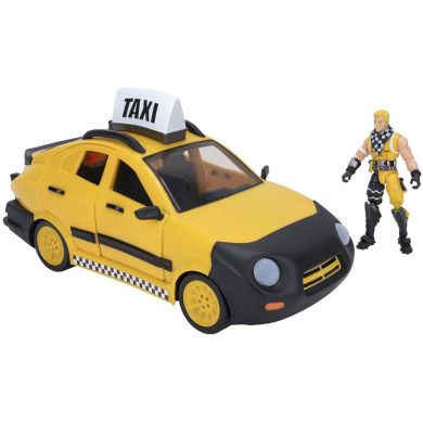 Ігровий набір Fortnite Joy Ride Vehicle Taxi Cab, автомобіль і фігурка FNT0817