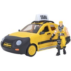 Ігровий набір Fortnite Joy Ride Vehicle Taxi Cab, автомобіль і фігурка FNT0817