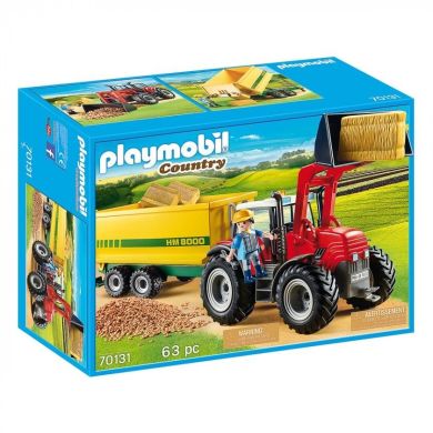 Ігровий набір Playmobil Трактор з прицепом 63 ел