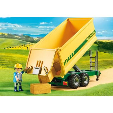 Ігровий набір Playmobil Трактор з прицепом 63 ел