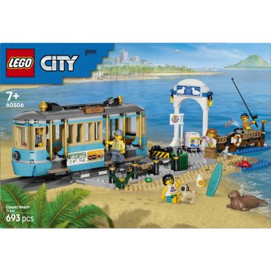 Конструктор Класичний трамвай до пляжу Lego City 60506