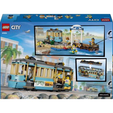 Конструктор Класичний трамвай до пляжу Lego City 60506