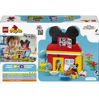 Конструктор Міккі Маус: Клубний будинок з Мінні та Плуто LEGO DUPLO 10465