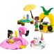 Конструктор Вечірка єдинорога та фламінго біля басейну LEGO Friends 42658
