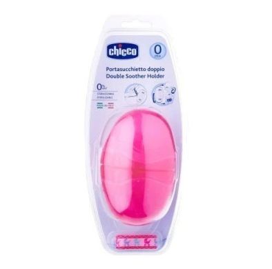 Контейнер для пустушок Travel box Chicco 07264.10, Рожевий