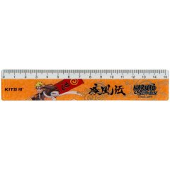 Лінійка пластикова, 15 см Naruto KITE NR23-090
