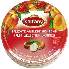 Леденцы Kalfany Фруктовые 150 г (Fruit Candies) 125900760