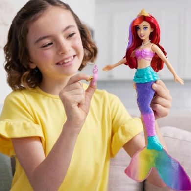 Лялька-русалонька Аріель Кольорові ефекти Disney Princess HPD43