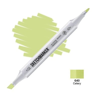 Маркер спиртовий двосторонній Sketchmarker, Селера SM-G43