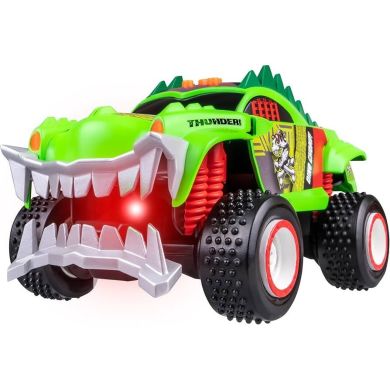 Машинка игрушечная Dino Chomp, движение, свет и звук ROAD RIPPERS 20113
