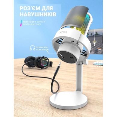 Мікрофон Fifine RGB Ampligame A8W