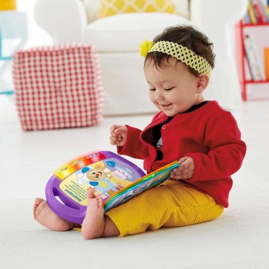 Музыкальная книжечка от Fisher Price со стишками на украинском языке DKK16