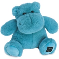 Мягкая игрушка DouDou Бегемот мятный 25 см, HO3112