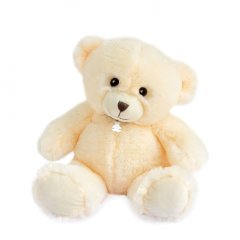 М'яка іграшка DouDou Ведмідь Белліду кремовий 40 см HO2889