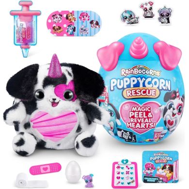 Мягкая игрушка-сюрприз Rainbocorn-G (серия Puppycorn Rescue), 9261G