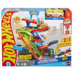 Набір Гараж-трансформер для трюків Hot Wheels JHL94