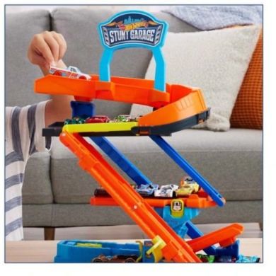 Набір Гараж-трансформер для трюків Hot Wheels JHL94