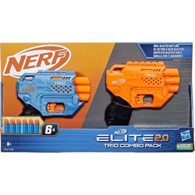 Набір іграшковий бластерів Два бластери Тріо серії Еліт 2.0 Nerf F6786