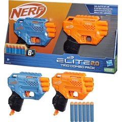 Набор игрушечных бластеров Два бластера Трио серии Элит 2.0 Nerf F6786