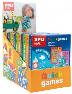 Набор настольных игр ApliKids для обучения и путешествий 8410782152347