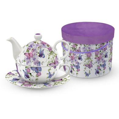 Чайный набор заварник и чашка 2 в1 Бабочка PPD Tea4One 500 мл 603592