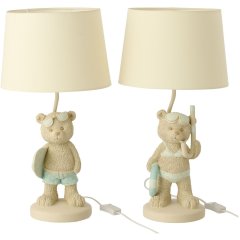 Настільна лампа дитяча BEAR BEA (26x26x48см) J-LINE 60343