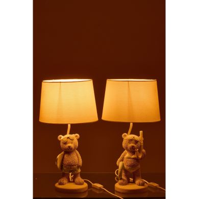 Настільна лампа дитяча BEAR BEA (26x26x48см) J-LINE 60343