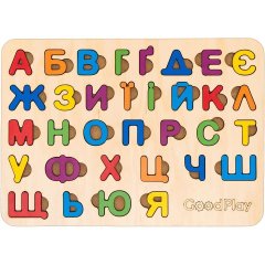 Пазл-сортер GoodPlay Абетка веселка PS-4-005