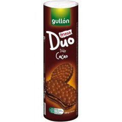 Печенье Gullon Duo Mega Сэндвич темные с шоколадным кремом 500 г T4440 8410376044409