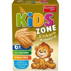Печиво Sweet Plus Kids Zone зі спельтою та кокосовою олією для харчування дітей від 6 місяців 220 г UAD583 3800065711555