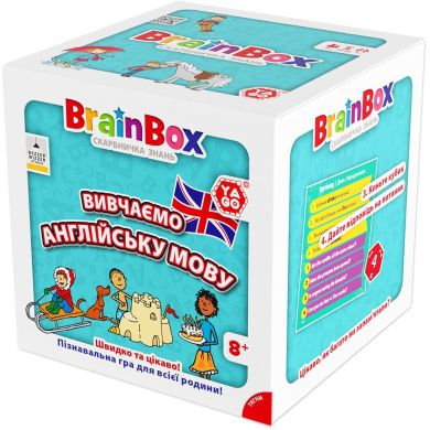 Познавательная игра BRAINBOX ИЗУЧАЕМ АНГЛИЙСКИЙ ЯЗЫК BZZBRLLE01UA