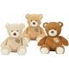 Плюшевая игрушка Nicotoy Медвежонок с заплаткой, 25 см, 3 вида, 0мес.+ 5830718