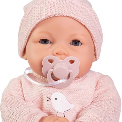Пупс Bimba Пташенятко, плаче та кліпає очима, 37 см, Antonio Juan 14365