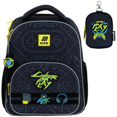 Рюкзак Kite Education каркасний 556 Cyber K25-556M-2