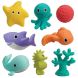 Сенсорный набор игрушек для ванны В мире морском Infantino 305031
