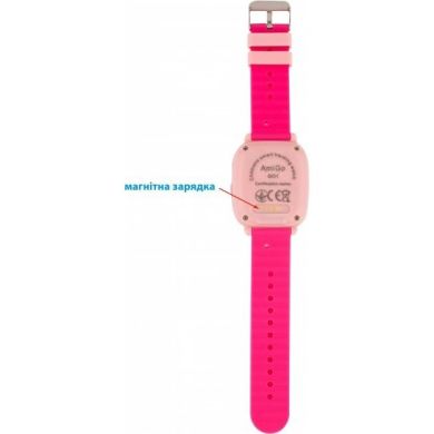 Смарт-годинник AmiGo GO001 iP67 Camera+LED, Pink GO001