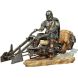 Статуэтка MANDALORIAN On Speederbike - Deluxe Art Scale 1/10 (Мандалорец) 17,8 см Iron Studio LUCSWR48721-10