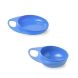 Тарілка для годування Nuvita Easy Eating Глибока і мала 2шт. 18 см NV8461Blue, Синій
