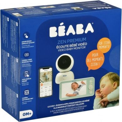 Відеоняня Zen Premium Beaba 930330, Білий