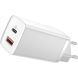 Зарядний пристрій Baseus GaN2Lite QC C+U 65W CCGAN2L-B02 бiлий 976960