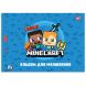 Тетрадь для рисования YES А4 12л/100 скоба, с перфорацией (Minecraft) 130595