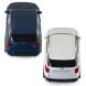 Автомодель FORD EXPLORER 2023 (перламутрово-білий, блакитний металік) 250392W