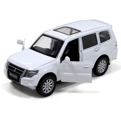 Автомодель MITSUBISHI PAJERO 4WD TURBO (белый) TechnoDrive 250283