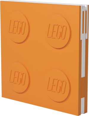 Блокнот з ручкою LEGO Stationery Deluxe помаранчевий 4003064-52440