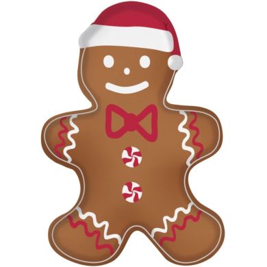 Блюдо 21x25,5см из фарфора в коробке GINGERBREAD POZZI MILANO 1472GING