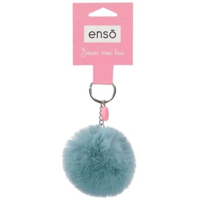 Брелок с помпоном ENSO (Энсо) BLUE OSCURO 96102A4