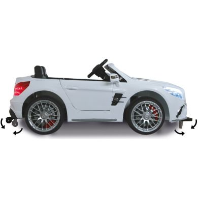 Електромобіль Mercedes-Benz AMG SL65, білий, 2.4МГц, 12В Jamara 460296
